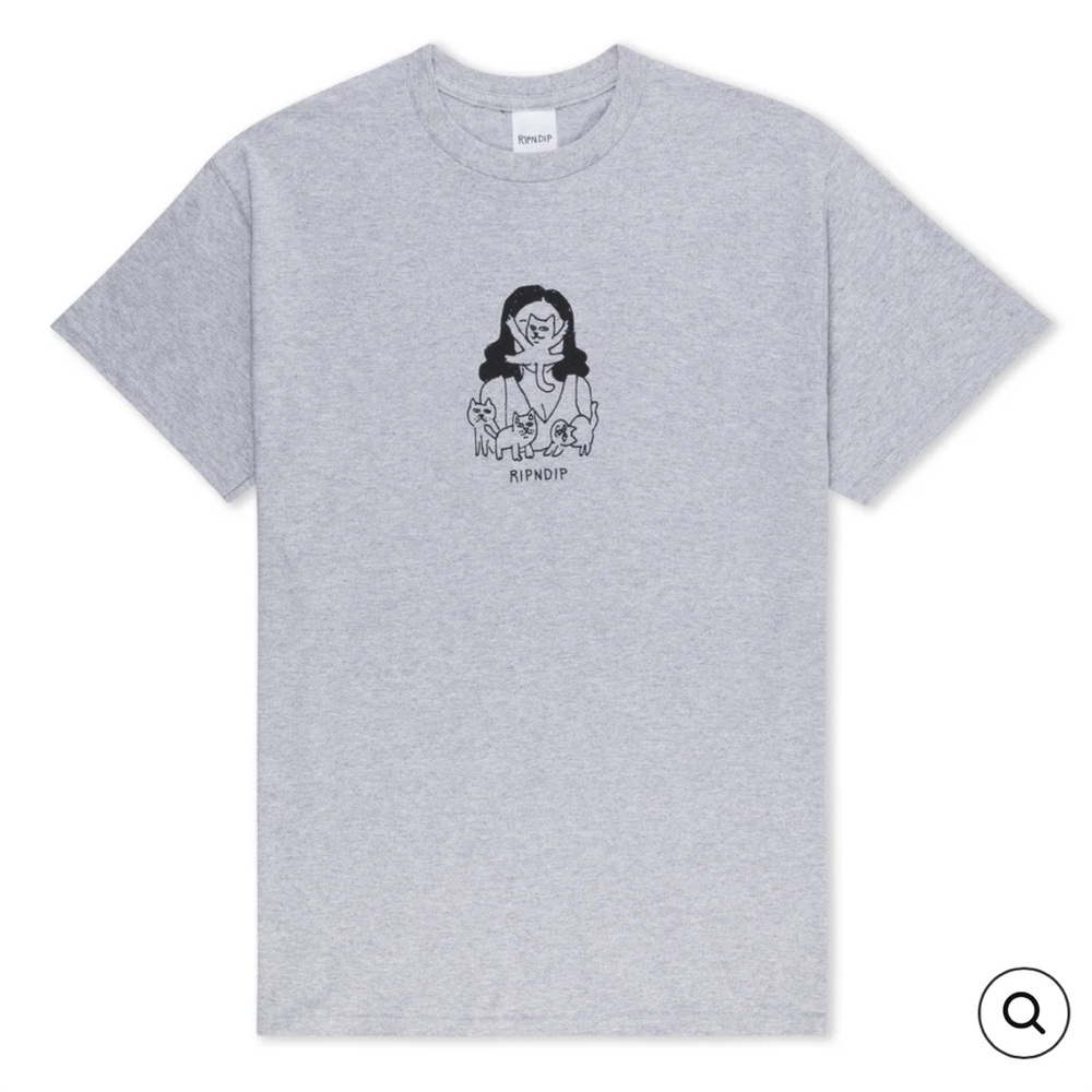 Ripndip Gray Short Sleeve Tee